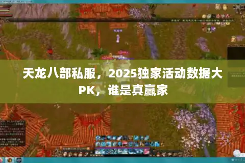天龙八部私服，2025独家活动数据大PK，谁是真赢家