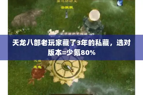 天龙八部老玩家藏了3年的私藏,选对版本=少氪80% 天龙八部老玩家藏了3年的私藏,选对版本=少氪80%