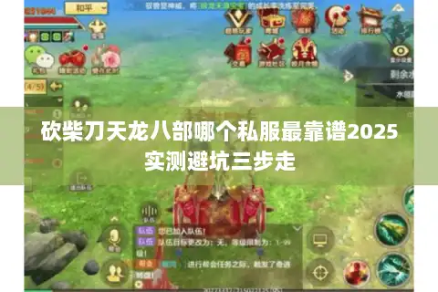 砍柴刀天龙八部哪个私服最靠谱2025实测避坑三步走