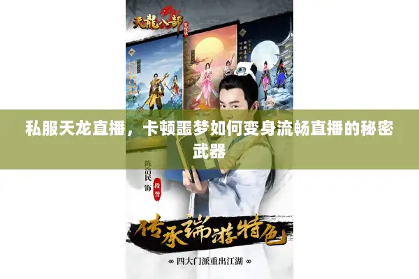私服天龙直播，卡顿噩梦如何变身流畅直播的秘密武器