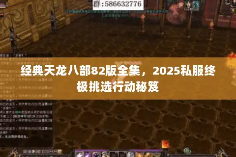 经典天龙八部82版全集，2025私服终极挑选行动秘笈