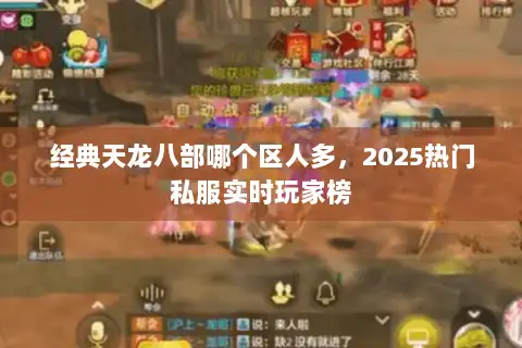 经典天龙八部哪个区人多，2025热门私服实时玩家榜