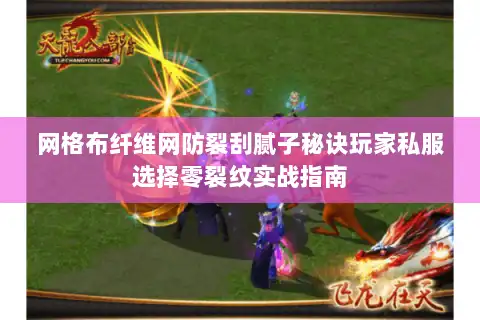 网格布纤维网防裂刮腻子秘诀玩家私服选择零裂纹实战指南