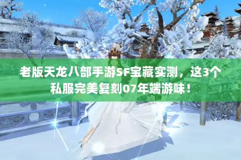 老版天龙八部手游SF宝藏实测，这3个私服完美复刻07年端游味！