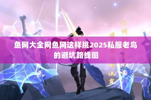 鱼网大全网鱼网这样挑2025私服老鸟的避坑路线图