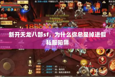 新开天龙八部sf，为什么你总是掉进假私服陷阱