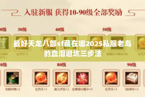 最好天龙八部sf藏在哪2025私服老鸟的血泪避坑三步法 最好天龙八部sf藏在哪2025私服老鸟的血泪避坑三步法