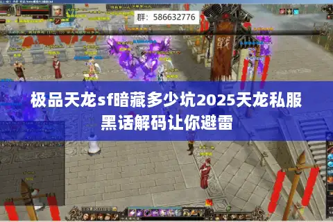 极品天龙sf暗藏多少坑2025天龙私服黑话解码让你避雷