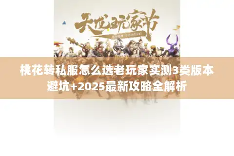 桃花转私服怎么选老玩家实测3类版本避坑+2025最新攻略全解析