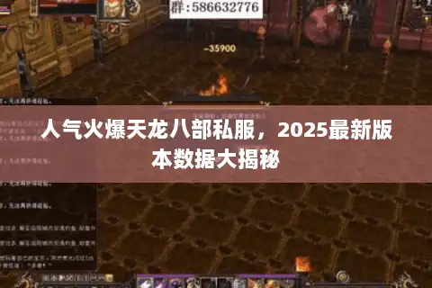 人气火爆天龙八部私服，2025最新版本数据大揭秘