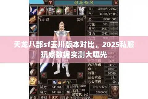 天龙八部sf玉川版本对比，2025私服玩家数据实测大曝光
