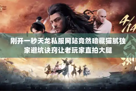 刚开一秒天龙私服网站竟然暗藏猫腻独家避坑诀窍让老玩家直拍大腿