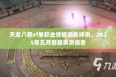 天龙八部sf单职业终极避坑评测，2025年五月新服亲测报告