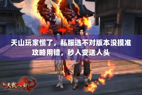 天山玩家慌了,私服选不对版本没摸准攻略用错,秒人变送人头 天山玩家慌了,私服选不对版本没摸准攻略用错,秒人变送人头