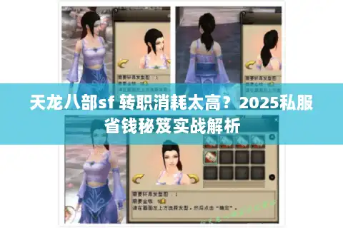 天龙八部sf 转职消耗太高？2025私服省钱秘笈实战解析