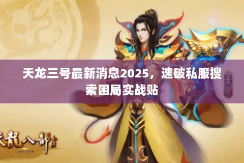 天龙三号最新消息2025，速破私服搜索困局实战贴