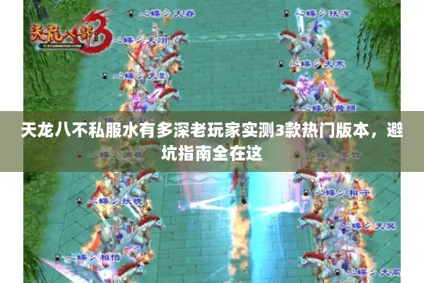 天龙八不私服水有多深老玩家实测3款热门版本,避坑指南全在这 天龙八不私服水有多深老玩家实测3款热门版本,避坑指南全在这