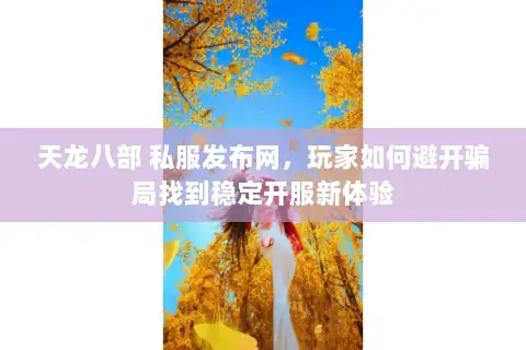 天龙八部 私服发布网，玩家如何避开骗局找到稳定开服新体验