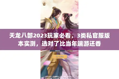 天龙八部2023玩家必看，3类私官服版本实测，选对了比当年端游还香