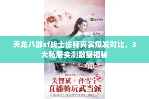 天龙八部sf战士法师真实爆发对比，3大私服实测数据揭秘
