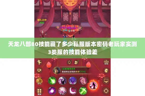 天龙八部80技能藏了多少私服版本密码老玩家实测3类服的技能体验差 天龙八部80技能藏了多少私服版本密码老玩家实测3类服的技能体验差