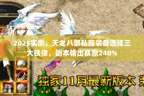 2025实测，天龙八部私服装备选择三大铁律，副本输出暴涨240%