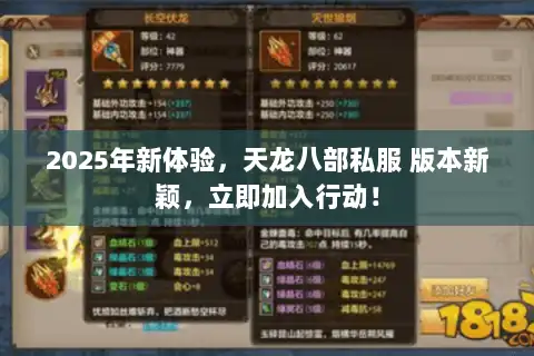 2025年新体验，天龙八部私服 版本新颖，立即加入行动！