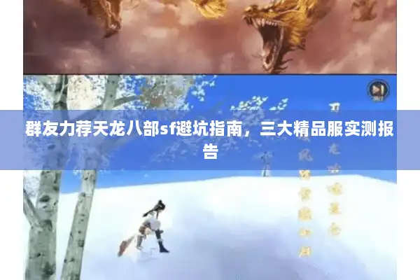 群友力荐天龙八部sf避坑指南，三大精品服实测报告