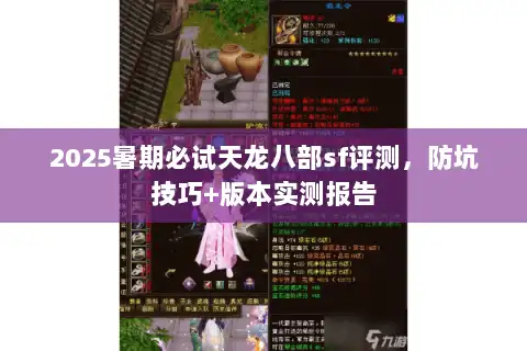2025暑期必试天龙八部sf评测，防坑技巧+版本实测报告