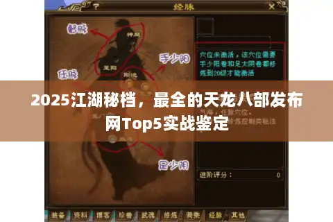 2025江湖秘档，最全的天龙八部发布网Top5实战鉴定