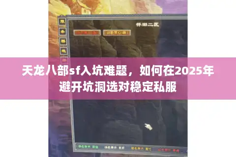 天龙八部sf入坑难题，如何在2025年避开坑洞选对稳定私服