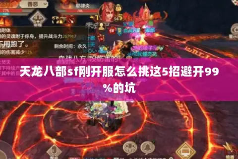 天龙八部sf刚开服怎么挑这5招避开99%的坑