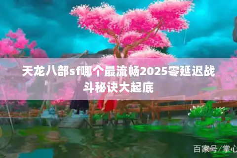 天龙八部sf哪个最流畅2025零延迟战斗秘诀大起底