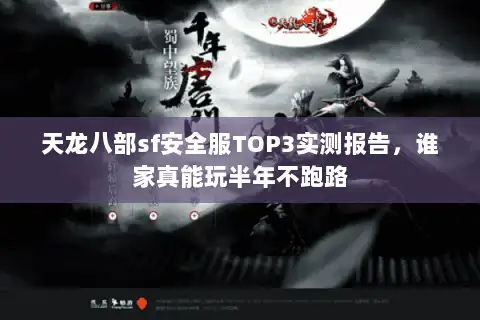 天龙八部sf安全服TOP3实测报告，谁家真能玩半年不跑路