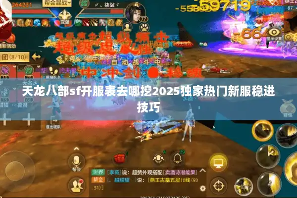 天龙八部sf开服表去哪挖2025独家热门新服稳进技巧