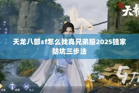 天龙八部sf怎么找真兄弟服2025独家防坑三步法 天龙八部sf怎么找真兄弟服2025独家防坑三步法