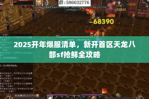 2025开年爆服清单，新开首区天龙八部sf抢鲜全攻略