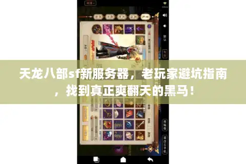 天龙八部sf新服务器,老玩家避坑指南,找到真正爽翻天的黑马! 天龙八部sf新服务器,老玩家避坑指南,找到真正爽翻天的黑马!