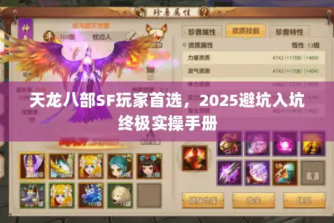 天龙八部SF玩家首选，2025避坑入坑终极实操手册