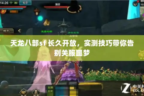 天龙八部sf 长久开放，实测技巧带你告别关服噩梦