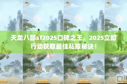 天龙八部sf2025口碑之王，2025立即行动获取最佳私服秘诀！