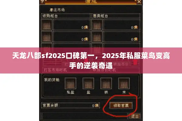 天龙八部sf2025口碑第一,2025年私服菜鸟变高手的逆袭奇遇 天龙八部sf2025口碑第一,2025年私服菜鸟变高手的逆袭奇遇