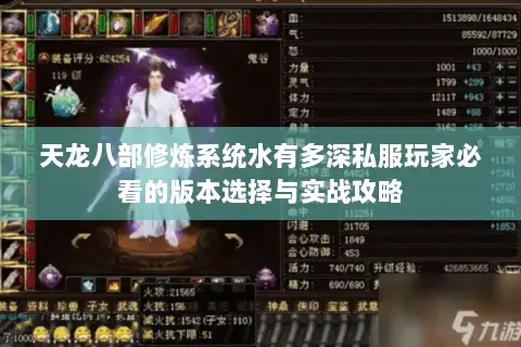 天龙八部修炼系统水有多深私服玩家必看的版本选择与实战攻略 天龙八部修炼系统水有多深私服玩家必看的版本选择与实战攻略