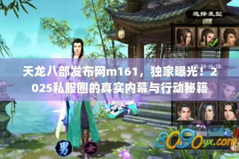 天龙八部发布网m161,独家曝光!2025私服圈的真实内幕与行动秘籍 天龙八部发布网m161,独家曝光!2025私服圈的真实内幕与行动秘籍