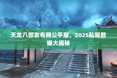 天龙八部发布网公平服，2025私服数据大揭秘