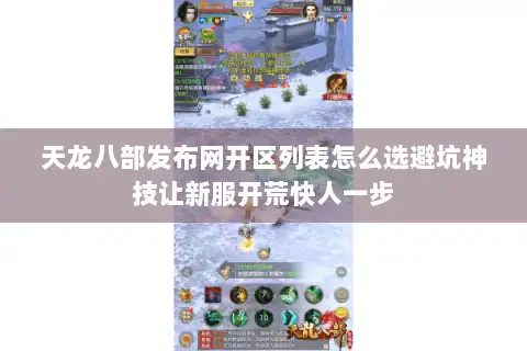 天龙八部发布网开区列表怎么选避坑神技让新服开荒快人一步 天龙八部发布网开区列表怎么选避坑神技让新服开荒快人一步
