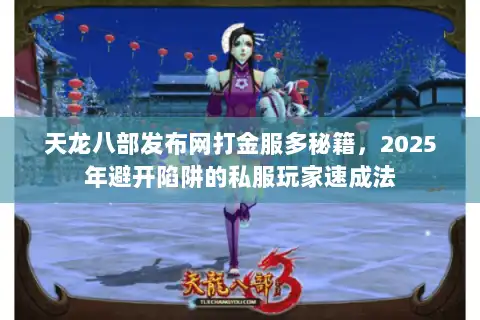 天龙八部发布网打金服多秘籍，2025年避开陷阱的私服玩家速成法