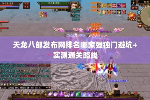 天龙八部发布网排名哪家强独门避坑+实测通关路线
