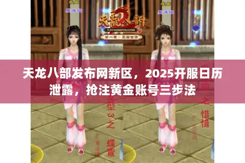 天龙八部发布网新区，2025开服日历泄露，抢注黄金账号三步法