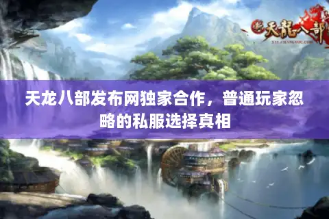 天龙八部发布网独家合作，普通玩家忽略的私服选择真相